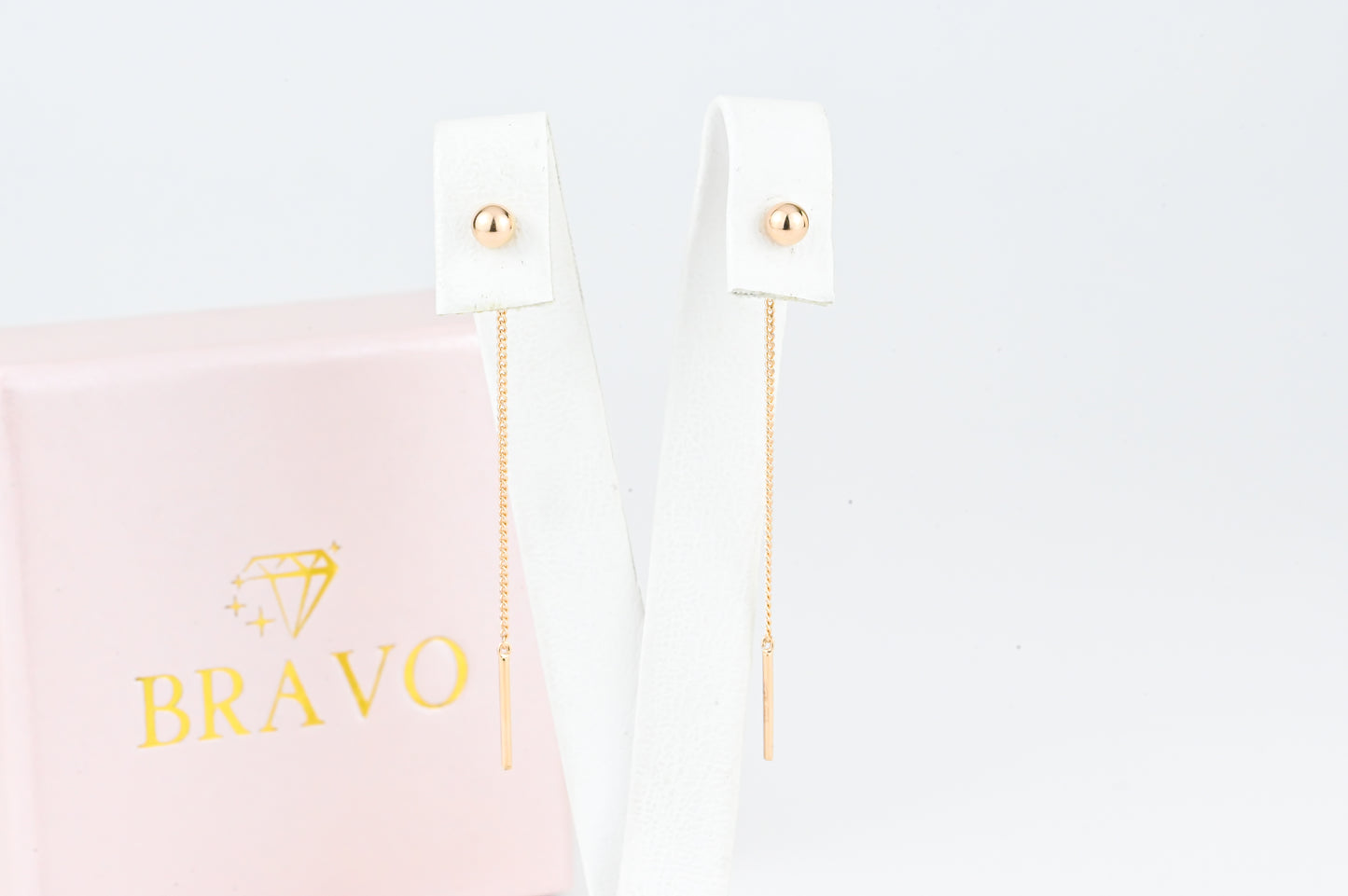 Thread Earrings Ball