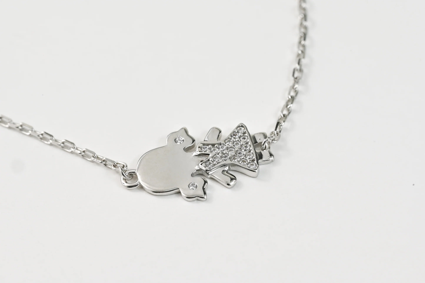 Bracelet White Gold Boy&Girl