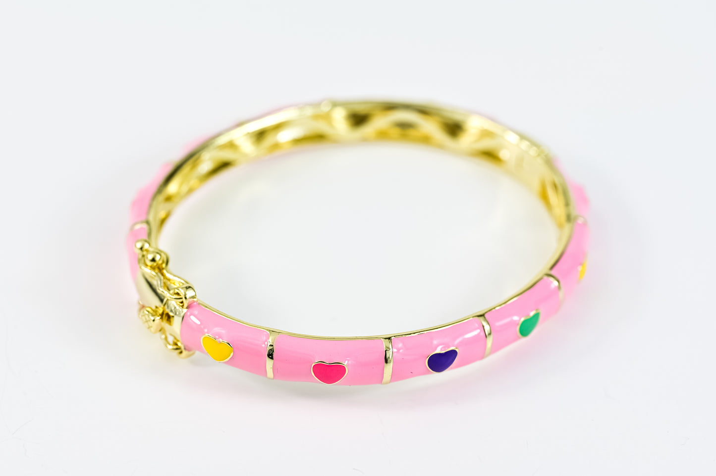 Pink Bracelet Hearts