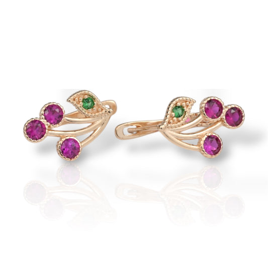 Kids Earrings Cherry