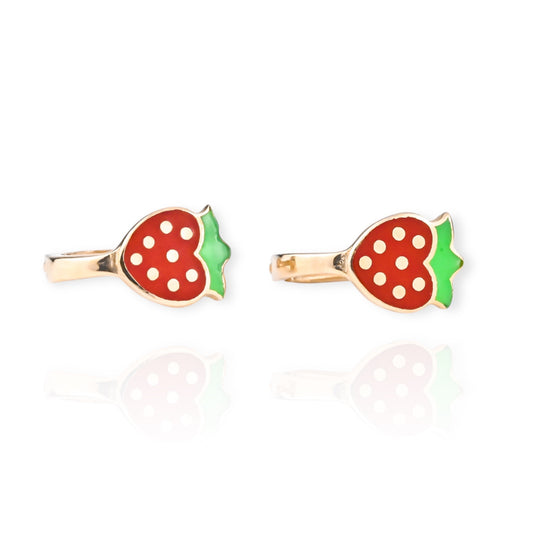 Kids Earrings Strawberry
