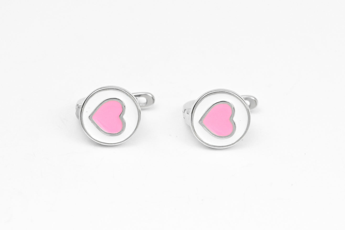 Kids Silver Earrings Love