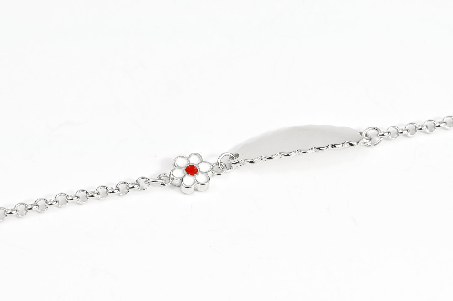 Silver Bracelet Flower