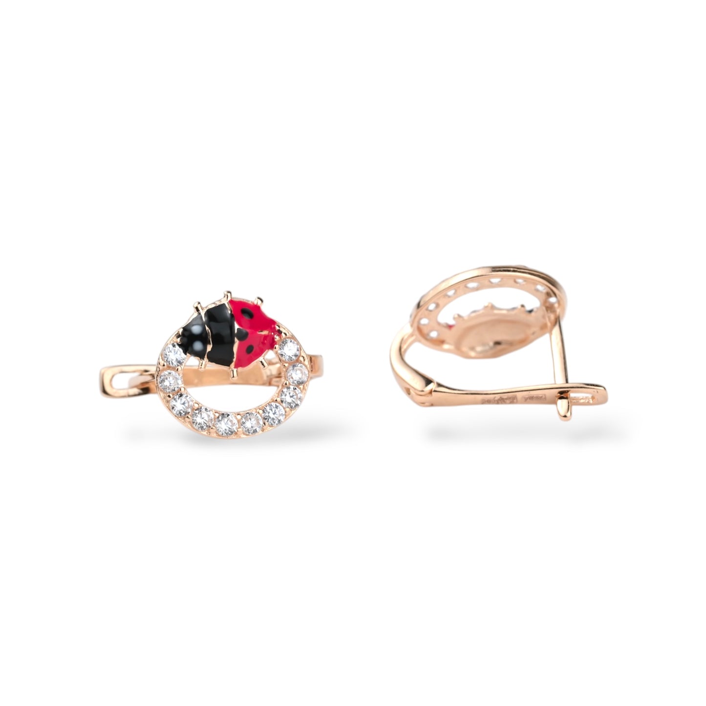 Kids Earrings Ladybug