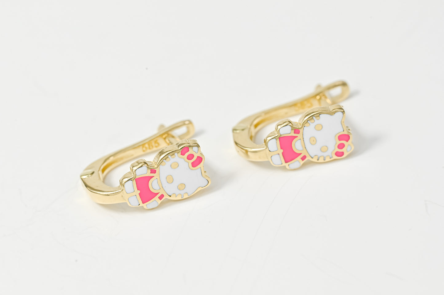 Kids Earrings Kitty