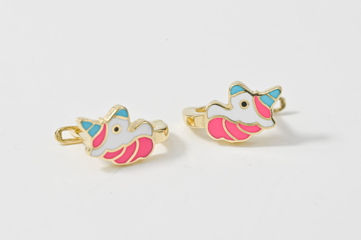 Kids Earrings Pink Unicorn