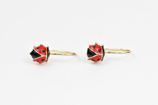 Kids Earrings Ladybugs