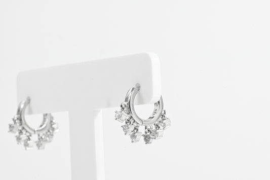 Silver Hoop Earrings