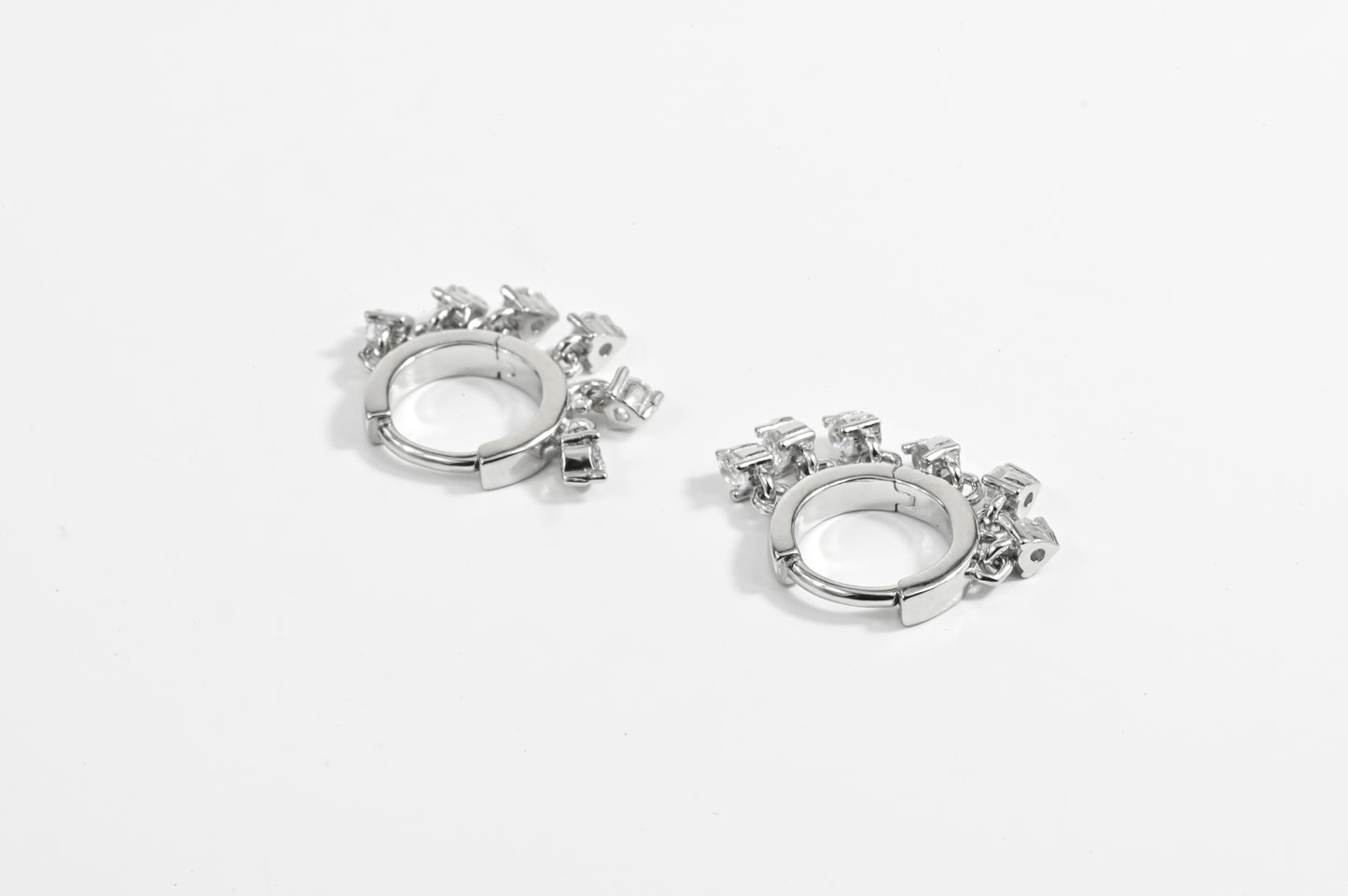 Silver Hoop Earrings