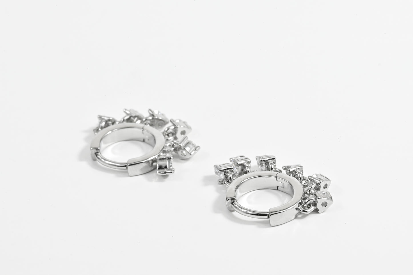 Silver Hoop Earrings