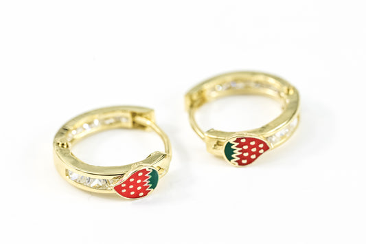 Earrings Strawberry