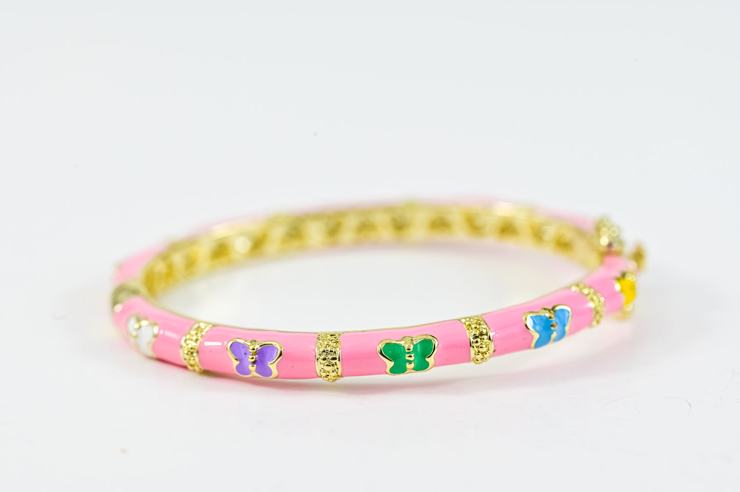 Pink Bracelet Butterflies