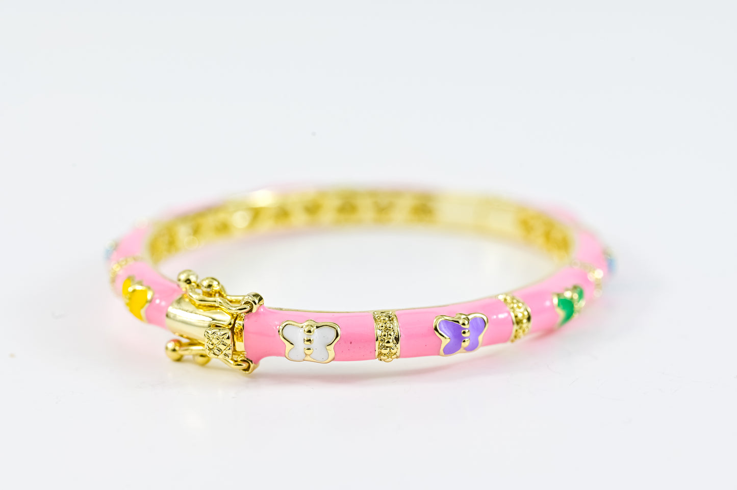 Pink Bracelet Butterflies