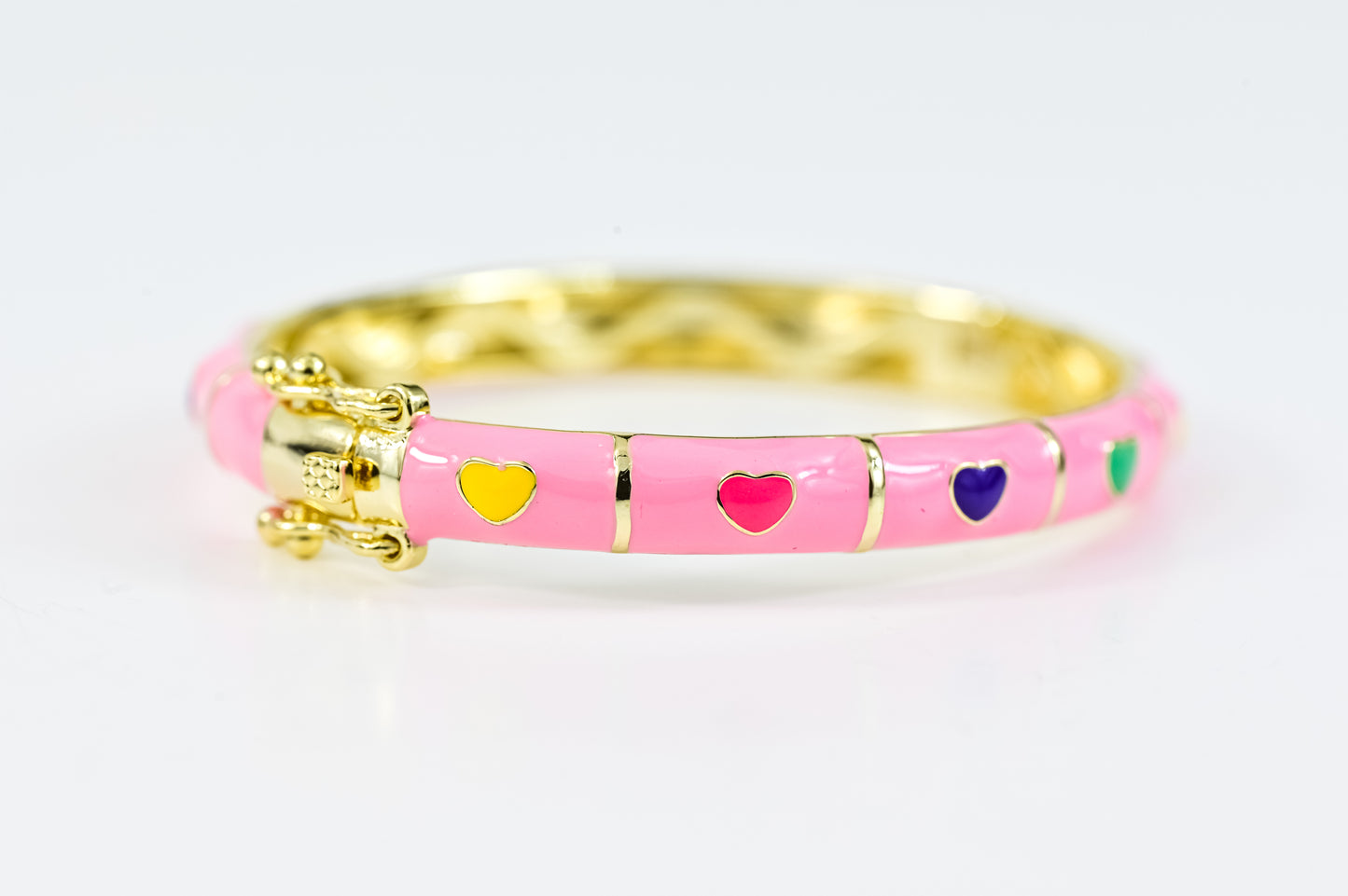 Pink Bracelet Hearts