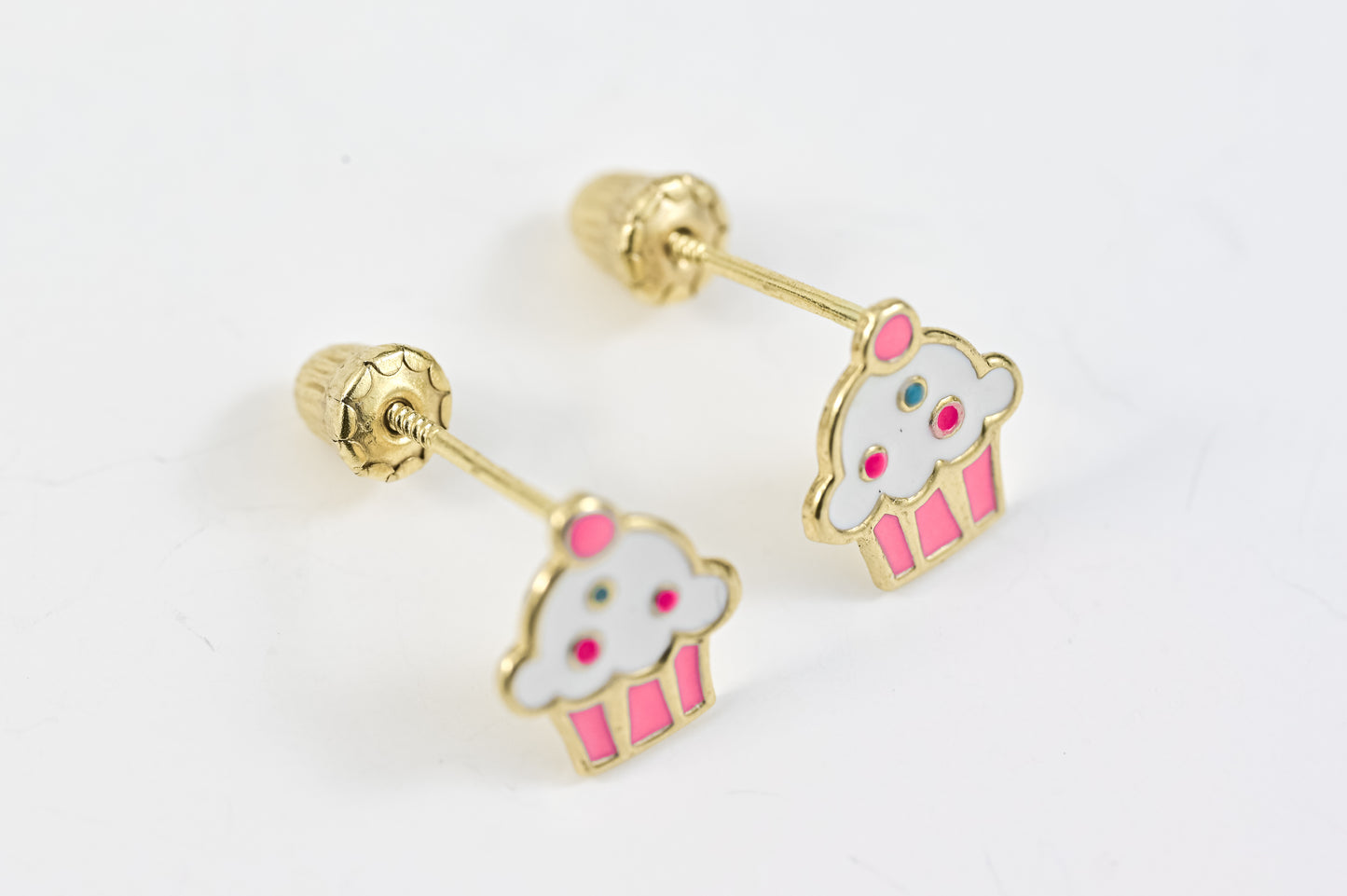 Kids Earrings Sweet Cupcake