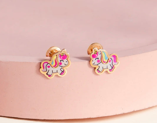 Stud Earrings Unicorn